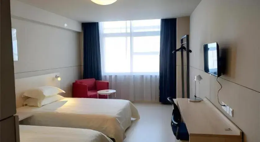 Bed in Jinjiang Inn Hengshui Anping Bed in Jinjiang Inn Hengshui Anping