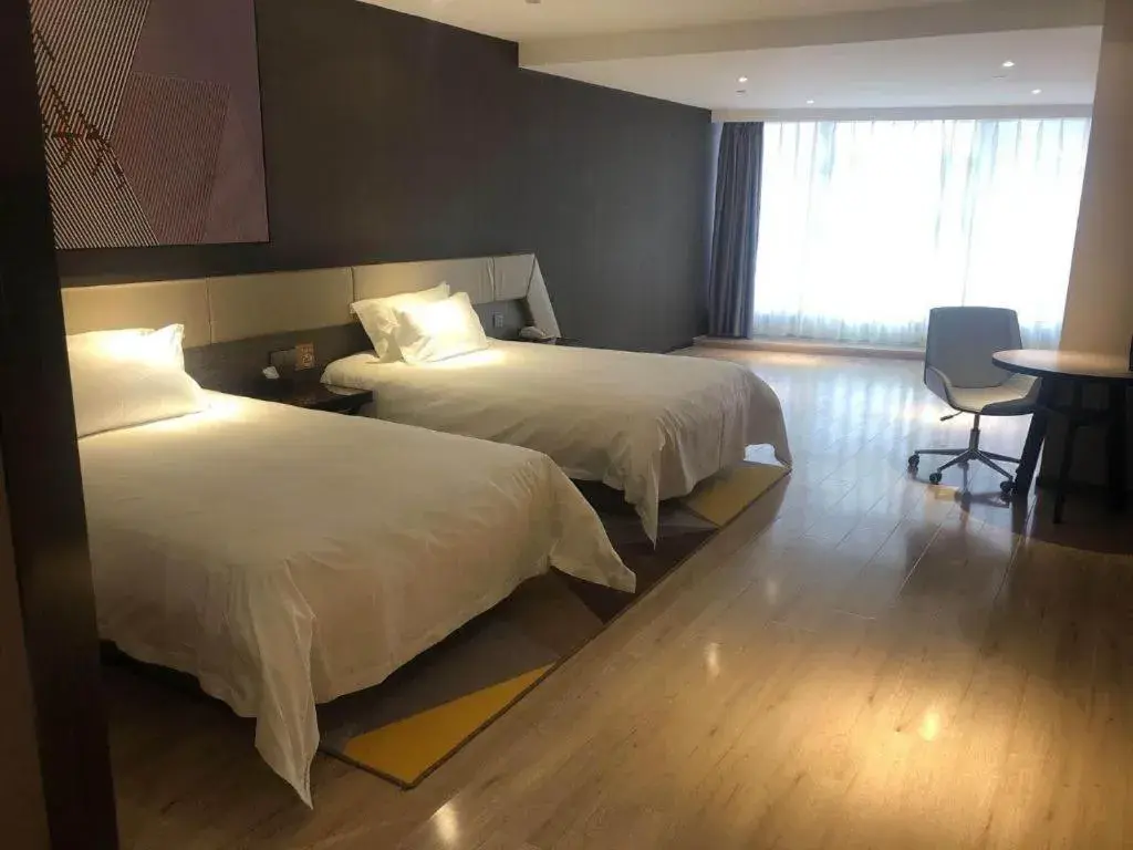 Bed in IU Hotel Lanzhou New District Airport Ruiling International Bed in IU Hotel Lanzhou New District Airport Ruiling International