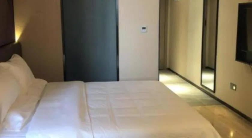 Bed in IU Hotel Lanzhou New District Airport Ruiling International