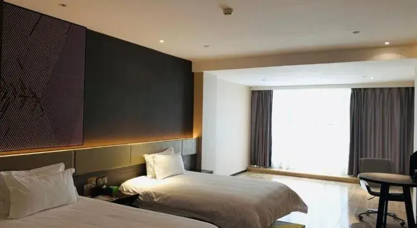 Bed in IU Hotel Lanzhou New District Airport Ruiling International Bed in IU Hotel Lanzhou New District Airport Ruiling International