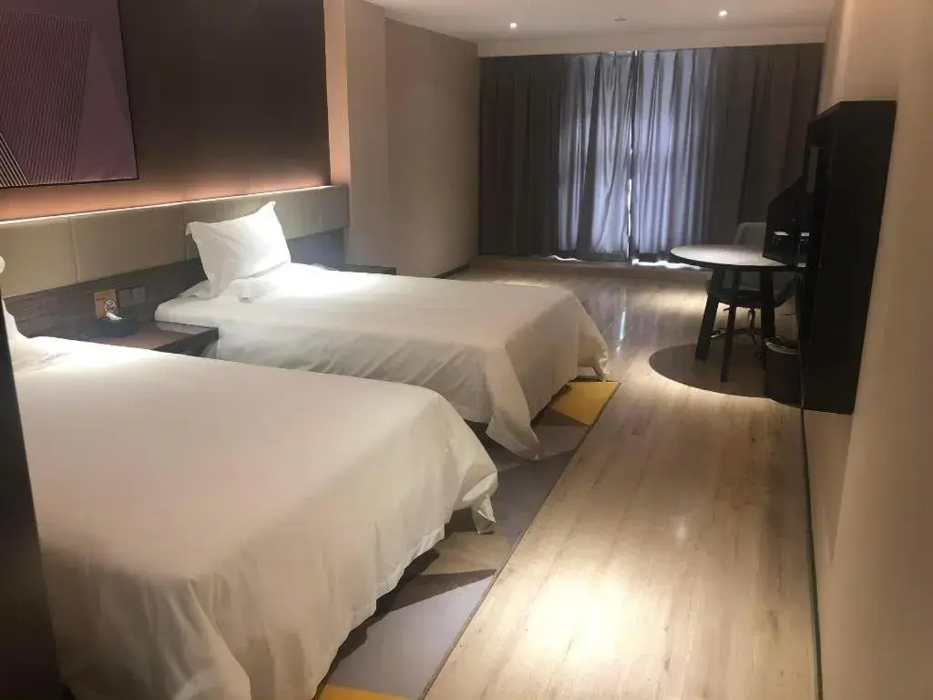 Bed in IU Hotel Lanzhou New District Airport Ruiling International Bed in IU Hotel Lanzhou New District Airport Ruiling International