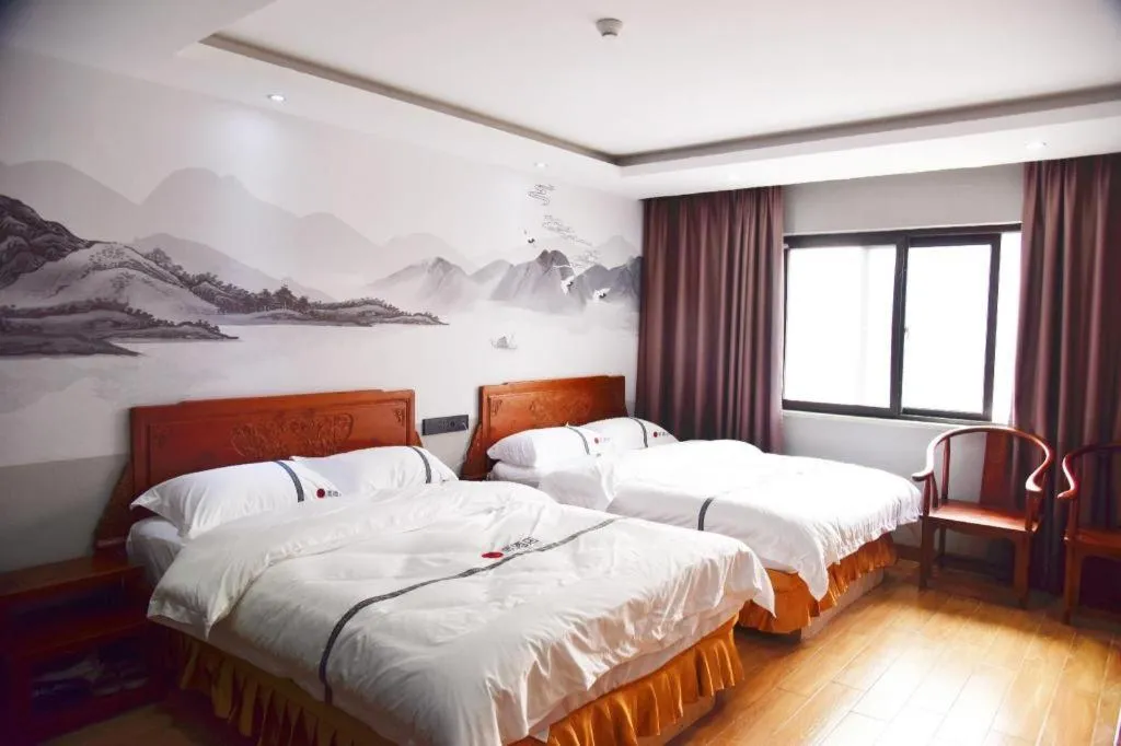 Bed in Pai Hotel Huai'an Lianshui Huaipu Bei Road