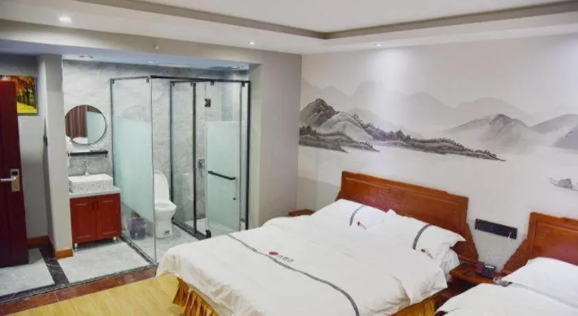 Bed in Pai Hotel Huai'an Lianshui Huaipu Bei Road