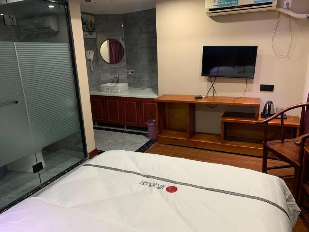 Bed in Pai Hotel Huai'an Lianshui Huaipu Bei Road