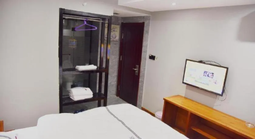 Bed in Pai Hotel Huai'an Lianshui Huaipu Bei Road