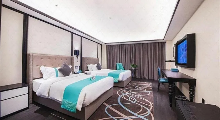 Bed in Xana Hotelle Jinan Wuanfu Interchange Huafu International Square