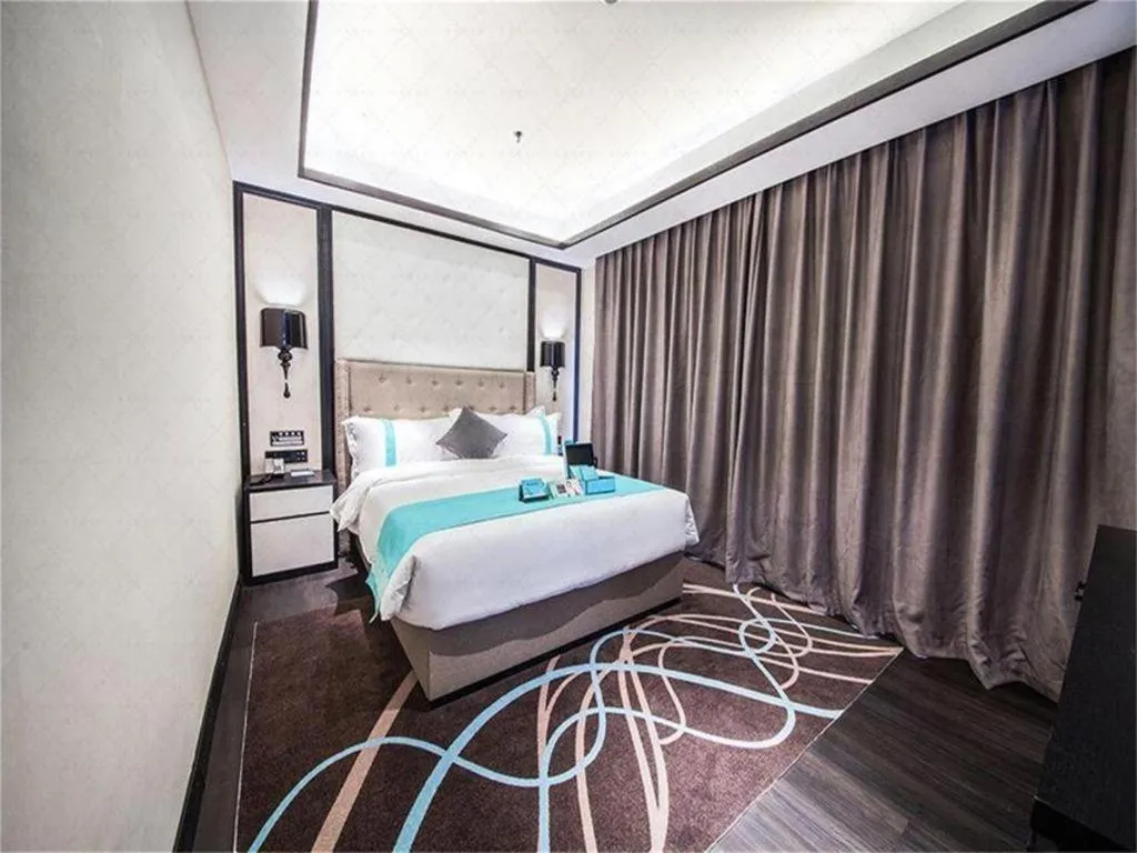 Bed in Xana Hotelle Jinan Wuanfu Interchange Huafu International Square