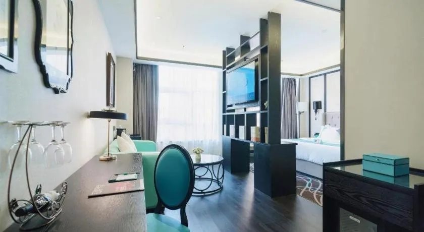 Bed in Xana Hotelle Jinan Wuanfu Interchange Huafu International Square