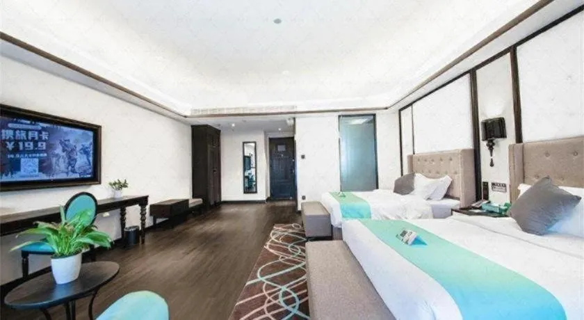 Bed in Xana Hotelle Jinan Wuanfu Interchange Huafu International Square