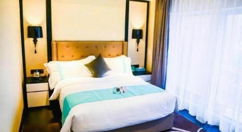 Bed in Xana Hotelle Jinan Wuanfu Interchange Huafu International Square