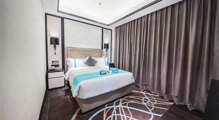 Bed in Xana Hotelle Jinan Wuanfu Interchange Huafu International Square