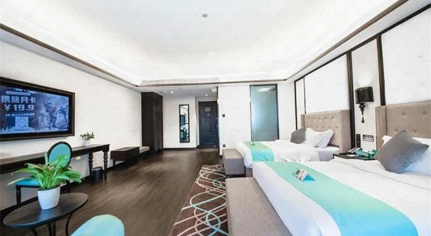 Bed in Xana Hotelle Jinan Wuanfu Interchange Huafu International Square