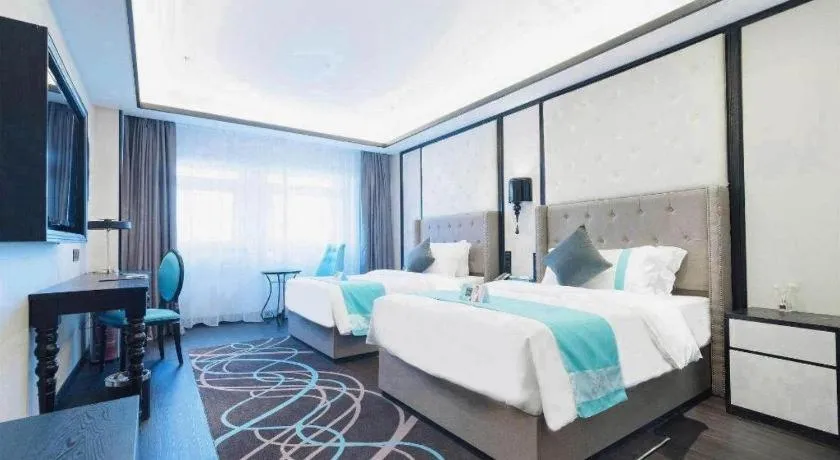 Bed in Xana Hotelle Jinan Wuanfu Interchange Huafu International Square