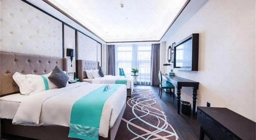 Bed in Xana Hotelle Jinan Wuanfu Interchange Huafu International Square