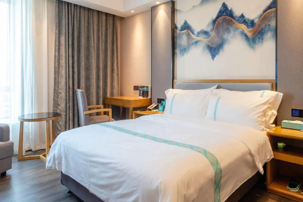 Bed in Xana Lite Huizhou Railway Station