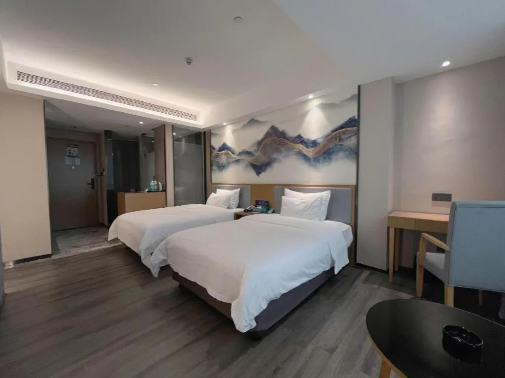 Bed in Xana Lite Huizhou Railway Station