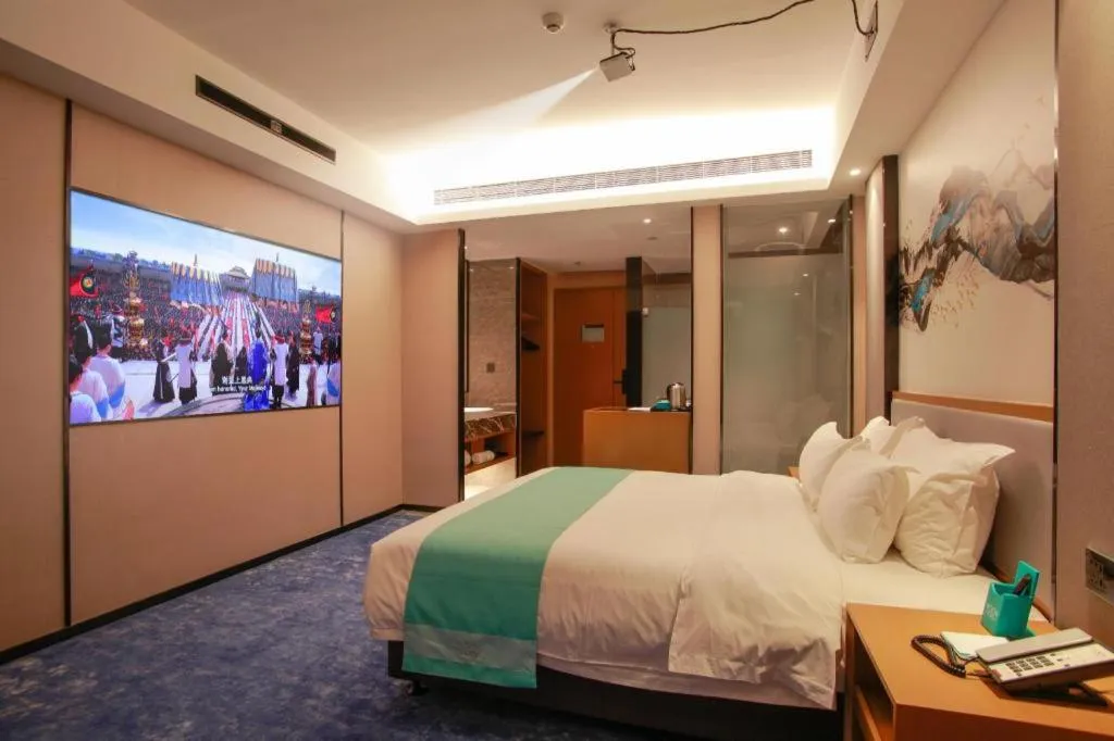 Bed in Xana Lite Huizhou Railway Station