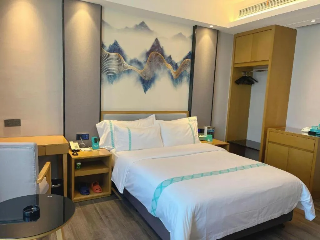 Bed in Xana Lite Huizhou Railway Station