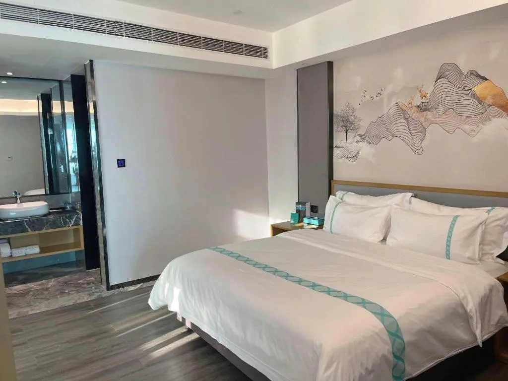 Bed in Xana Lite Huizhou Railway Station