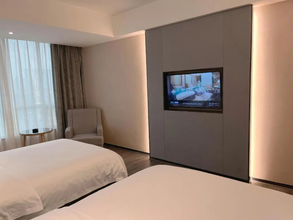 Bed in Xana Lite Huizhou Railway Station