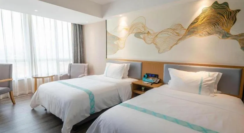 Bed in Xana Lite Huizhou Railway Station