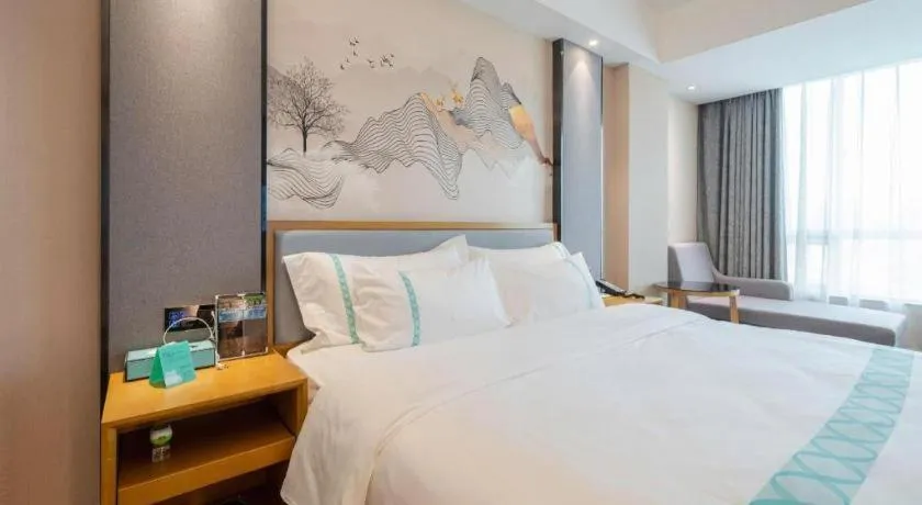 Bed in Xana Lite Huizhou Railway Station