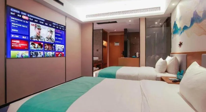 Bed in Xana Lite Huizhou Railway Station