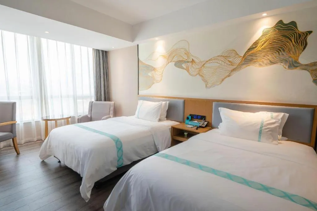 Bed in Xana Lite Huizhou Railway Station