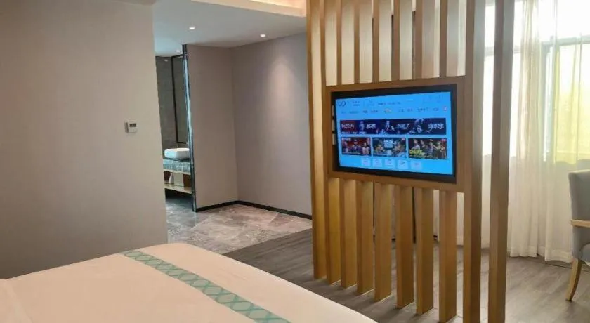 Bed in Xana Lite Huizhou Railway Station