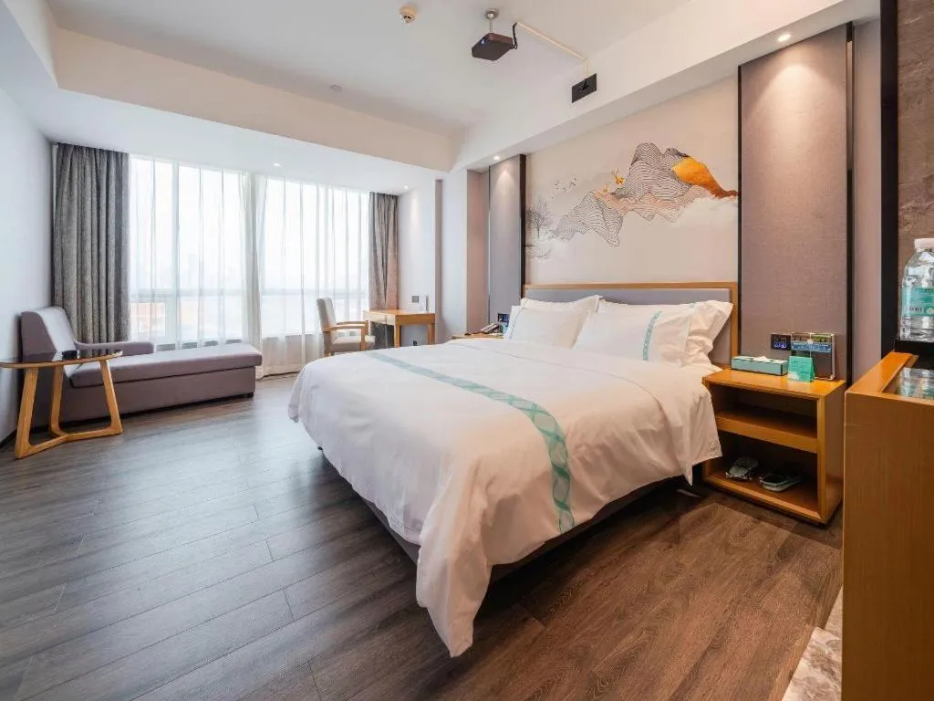 Bed in Xana Lite Huizhou Railway Station