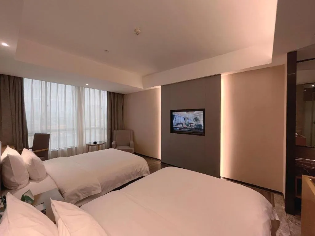 Bed in Xana Lite Huizhou Railway Station