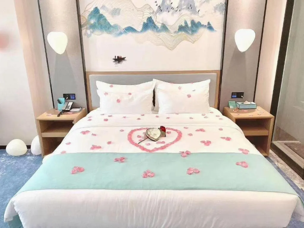 Bed in Xana Lite Huizhou Railway Station