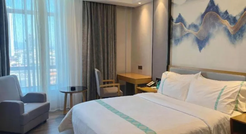 Bed in Xana Lite Huizhou Railway Station