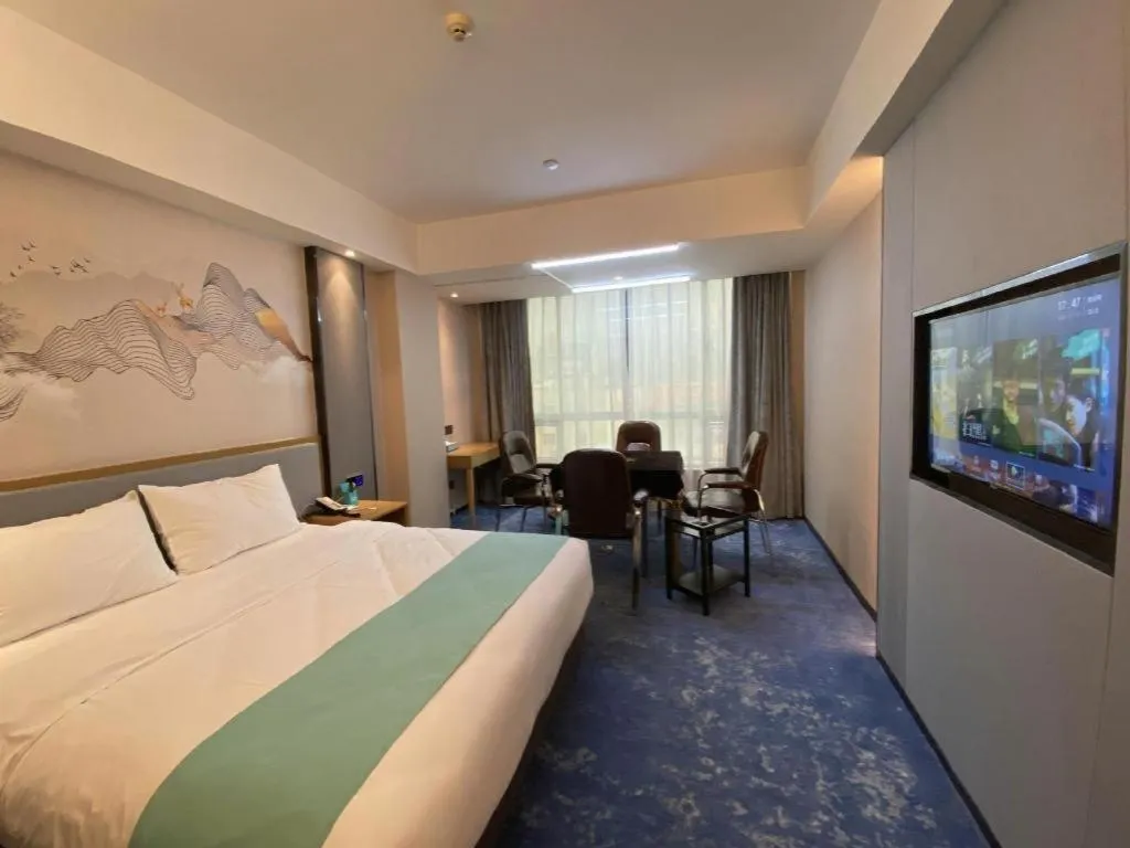 Bed in Xana Lite Huizhou Railway Station