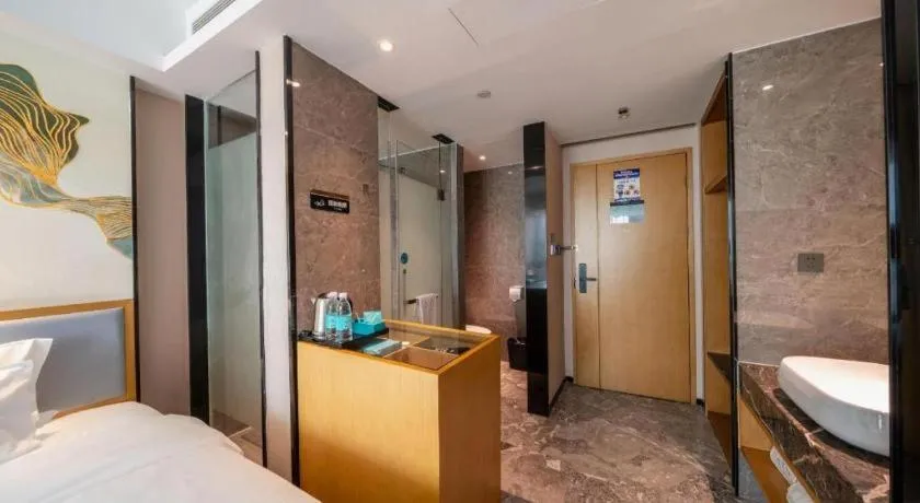 Bed in Xana Lite Huizhou Railway Station