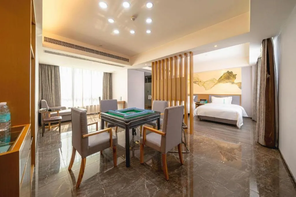 Bed in Xana Lite Huizhou Railway Station