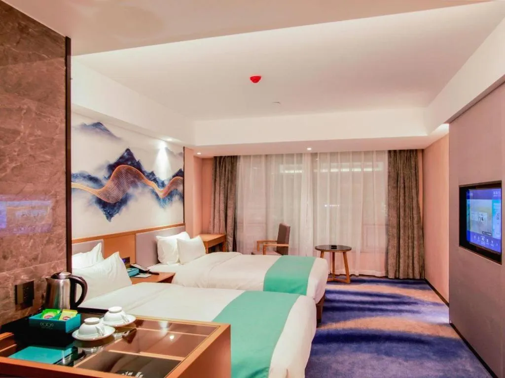 Bed in Xana Lite Huizhou Railway Station