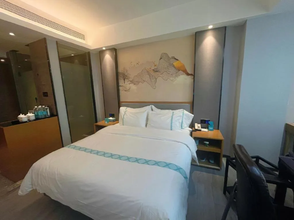 Bed in Xana Lite Huizhou Railway Station