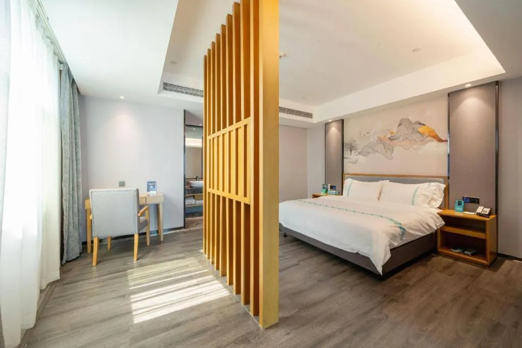 Bed in Xana Lite Huizhou Railway Station