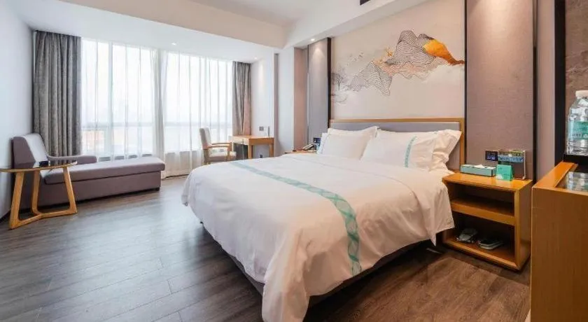 Bed in Xana Lite Huizhou Railway Station