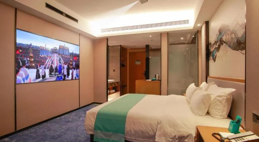 Bed in Xana Lite Huizhou Railway Station