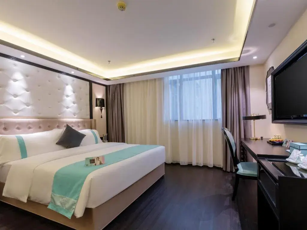 Bed in Xana Hotelle Zhongshan Fuhua Road Bed in Xana Hotelle Zhongshan Fuhua Road