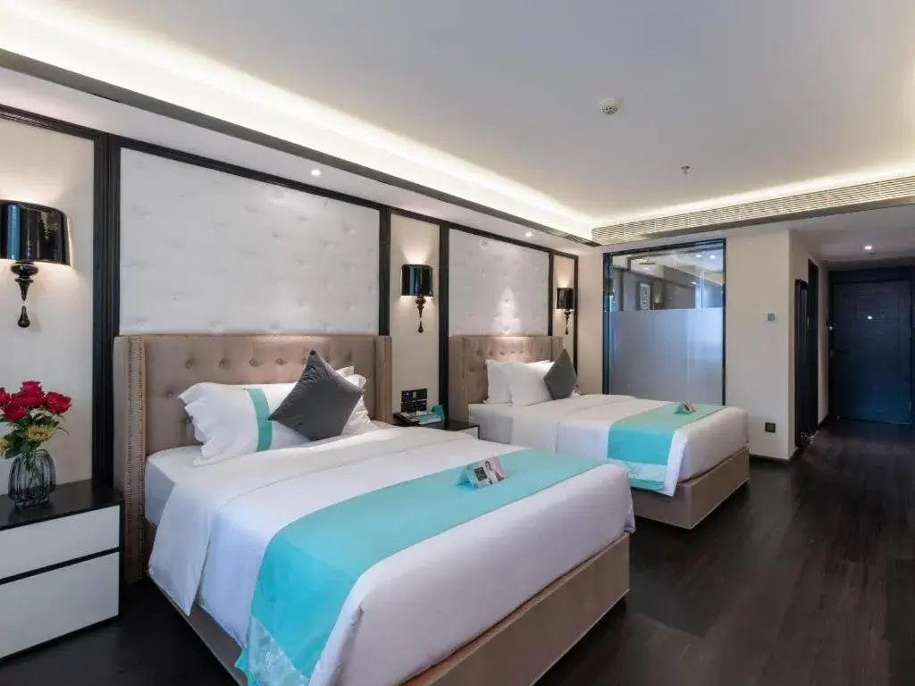 Bed in Xana Hotelle Zhongshan Fuhua Road Bed in Xana Hotelle Zhongshan Fuhua Road