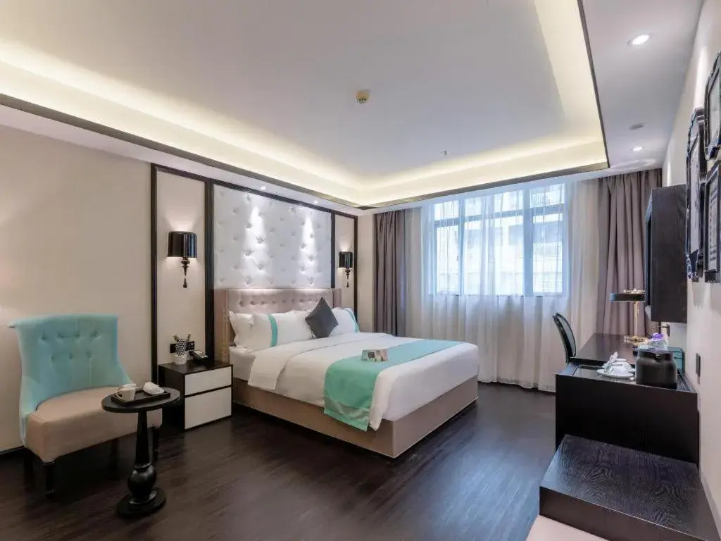 Bed in Xana Hotelle Zhongshan Fuhua Road Bed in Xana Hotelle Zhongshan Fuhua Road