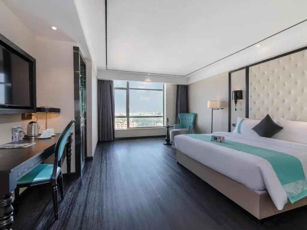 Bed in Xana Hotelle Zhongshan Fuhua Road Bed in Xana Hotelle Zhongshan Fuhua Road