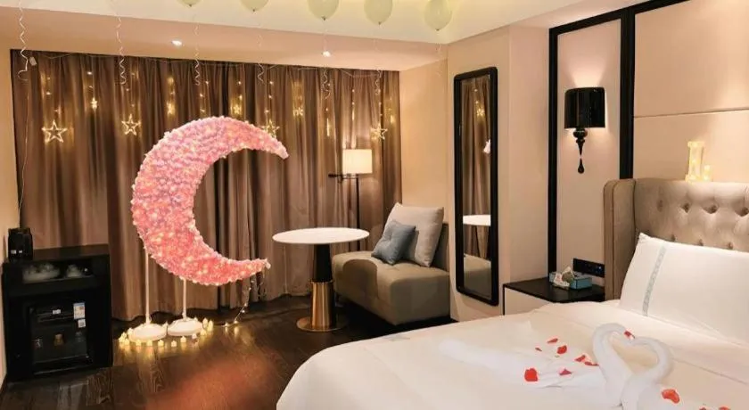 Bed in Xana Hotelle Zhongshan Bus Terminal Fuhuang Road Tianyuecheng