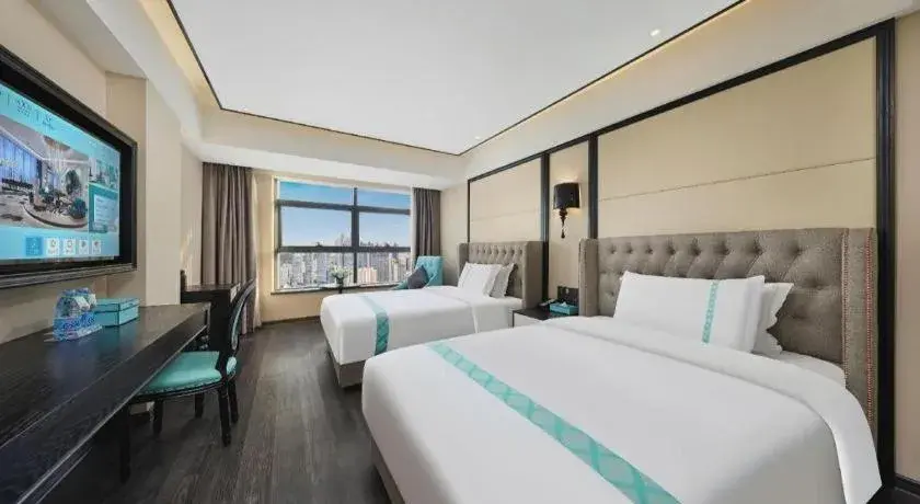 Bed in Xana Hotelle Zhongshan Bus Terminal Fuhuang Road Tianyuecheng Bed in Xana Hotelle Zhongshan Bus Terminal Fuhuang Road Tianyuecheng