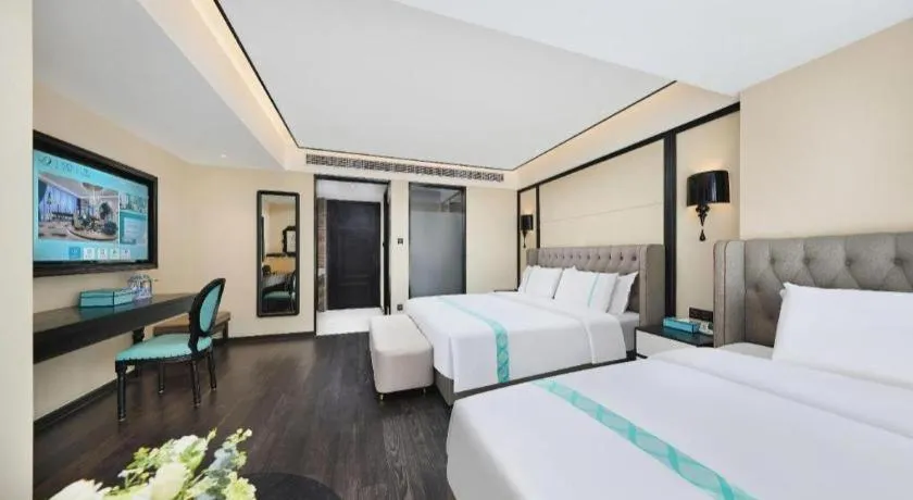 Bed in Xana Hotelle Zhongshan Bus Terminal Fuhuang Road Tianyuecheng