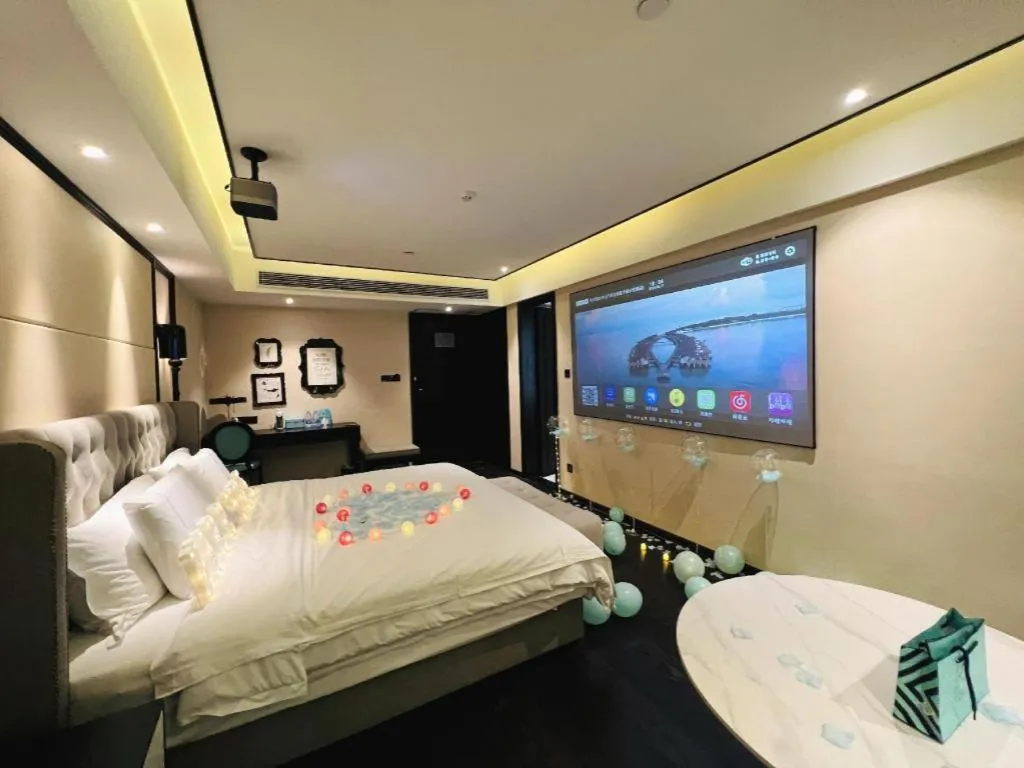 Bed in Xana Hotelle Zhongshan Bus Terminal Fuhuang Road Tianyuecheng