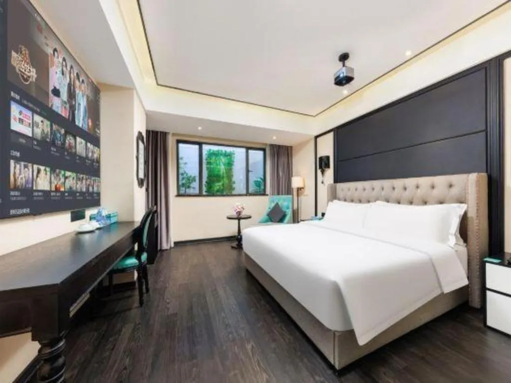 Bed in Xana Hotelle Zhongshan Bus Terminal Fuhuang Road Tianyuecheng